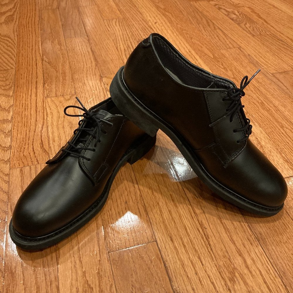 Bates Leather Uniform Oxford Shoes